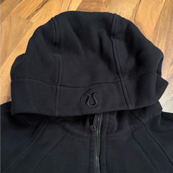 Lululemon Scuba Jacket Zip Up Black Size 14 - Picture 3 of 5